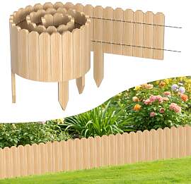 Ollewiellan Beeteinfassung Holz 200 x 30 cm –
