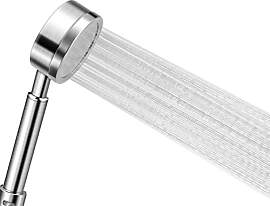 Olliwon Duschkopf Hochdruck aus Edelstahl 304