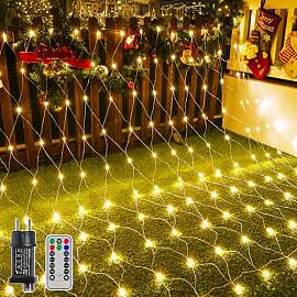 Ollny Lichternetz Außen 3x2m, 200 LED