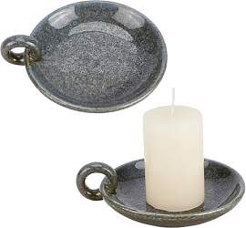 OLYCRAFT 2 Stück Vintage Keramik Kerzenhalter Mit 