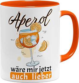 OM3® lustige Aperol Kaffee-Tasse mit Spruch -