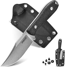 Omesio 42a konform EDC Messer, Gürtelmesser Clip