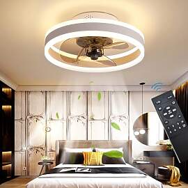 OMGPFR Reversibel Led Deckenventilator Mit Licht