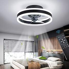 OMGPFR Reversibel Led Deckenventilator Mit Licht