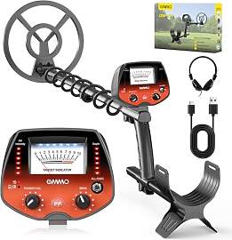 OMMO Metalldetektor Profi für Erwachsene &