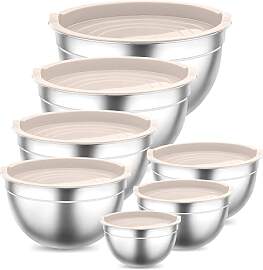 Onader Rührschüssel Set, Edelstahl Schüssel