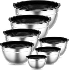 Onader Rührschüssel Set, Edelstahl Schüssel