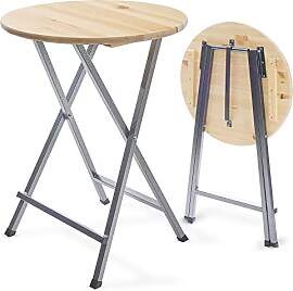 Onbest Stehtisch klappbar – Stehtisch 110cm hoch 