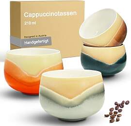 OndaCore Cappuccinotassen SET 4x210ml-Beige,