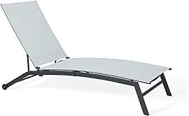 Ondis24 Sonnenliege Miami Gartenliege mit Rollen