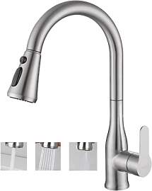 ONECE Küchenarmatur Ausziehbar, Wasserhahn Küche 