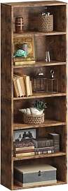 oneinmil Bücherregal, Bücherschrank mit 6