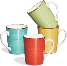 ONEMORE Kaffeetassen-Set aus Keramik, 473 ml,