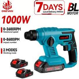 ONEVAN 1000W 3600RPM Elektrische Bohrhammer