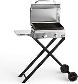 Onlyfire Edelstahl Gasgrill Grillwagen 2 Brenner