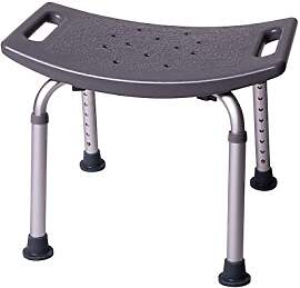 ONVAYA Badhocker 150kg grau| Duschhocker |