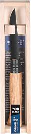 Opinel Traditional No8 Black Oak Edition S/S Black 