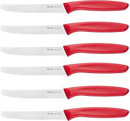 OPOLIA Rot FrüHstüCksmesser 6