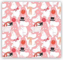 Opto Design Moomin celebration Serviette 33x33 cm