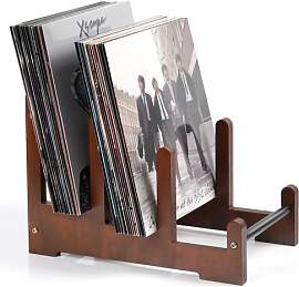 Optyuwah Schallplattenständer Holz Schallplatten