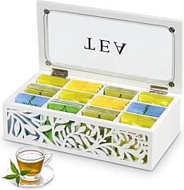 Optyuwah Teebox, Teebeutelbox Lochmuster Tee