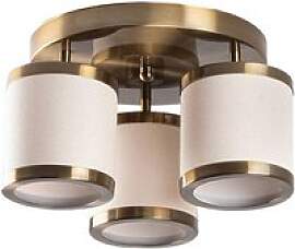 Opviq Deckenleuchte Way bronze Metall B/H/T/L/D: