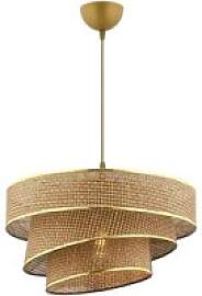 Opviq Pendelleuchte Couper beige gold Metall