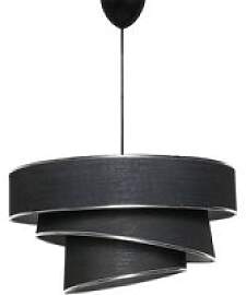 Opviq Pendelleuchte Couper schwarz silber