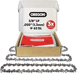 Oregon 3-er Pack Sägekette 3/8 LP Teilung, 0,50
