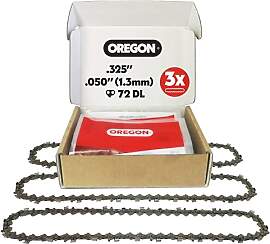 Oregon 3-er Pack Sägekette,325 Zoll Teilung, 0,50 