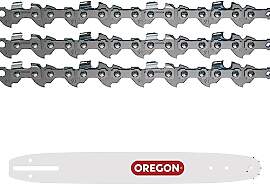 Oregon 3-Pack Sägenkette und 1 Führungsschiene - 