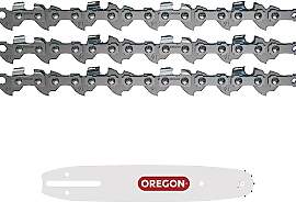 Oregon 3er-Pack Stangensägeketten und 1