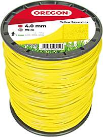 Oregon Quadratischer Mähfaden 4 mm, Gelb, Für