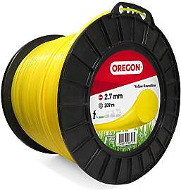 Oregon Runder Mähfaden 2,7 mm, Gelb, Für hohes