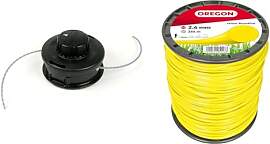 Oregon Universal-Fadenkopf + Gelber Mähfaden 2.4