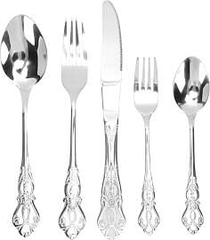 Oreilet 20-teiliges Vintage-Besteckset für 4