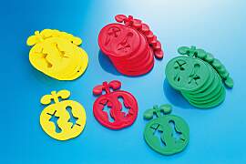 Organizer RUCO, bunt, B:6cm H:7cm T:0,3cm,