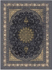 Orientalischer Webteppich Golden Glam