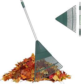 ORIENTOOLS Garten Laubrechen, Garten Rechen für
