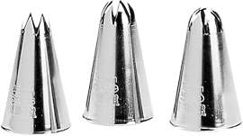 ORIGINAL KAISER Profi-Tüllensortiment, Silber