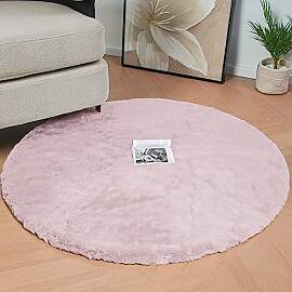 ORINOVA Runder Teppich Schlafzimmer Flauschig