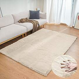 ORINOVA Teppich Beige Flauschig 120x180 cm