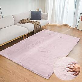 ORINOVA Teppich Kinderzimmer Bettvorleger Rosa