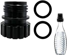 Orizizhic Glasflaschenadapter Adapter Kompatibel