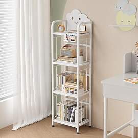 Ornestia Cute Metal Kinderregal, 4 Etagen