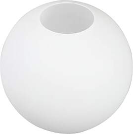 OSALADI Ersatz-Lampenschirm Aus Milchglas Rund 3Cm 