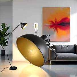 Osasy LED Bogenlampe Stehleuchte, 163cm Höhe, Led 