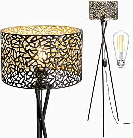 Osasy Moderne Stehlampe mit LED-Birne &