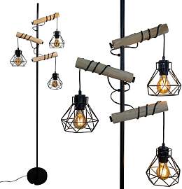 Osasy Stehlampe-3 Lampshade Metall,stehleuchte