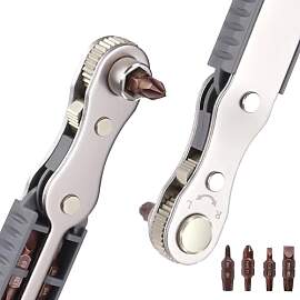 OSDUE Ratschenschlüssel Magnetisch, 134mm 1/4